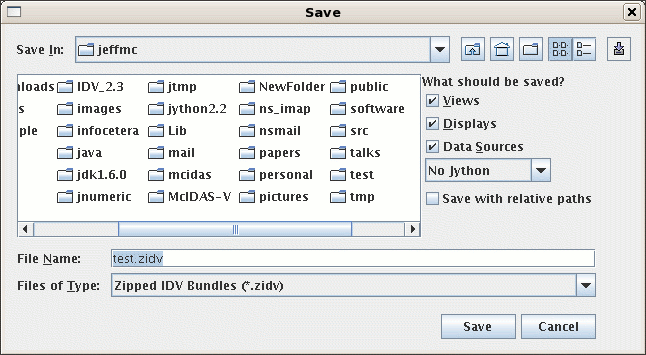 Bundle File Dialog