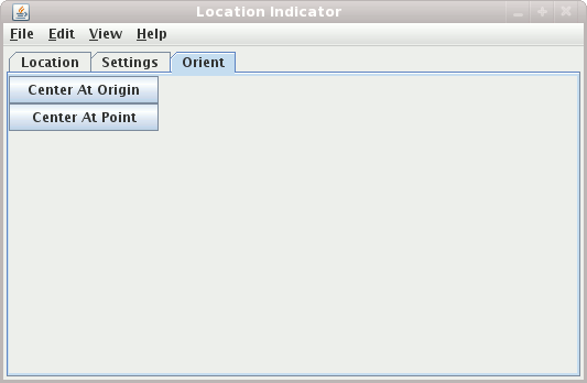 Location Indicator Orient Tab