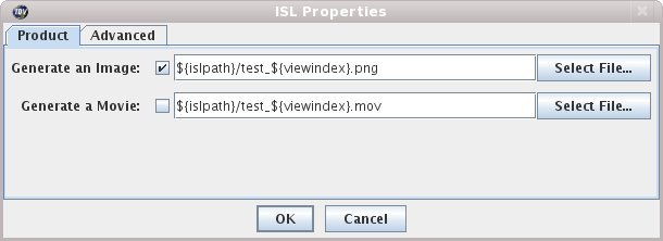 Save As ISL Dialog