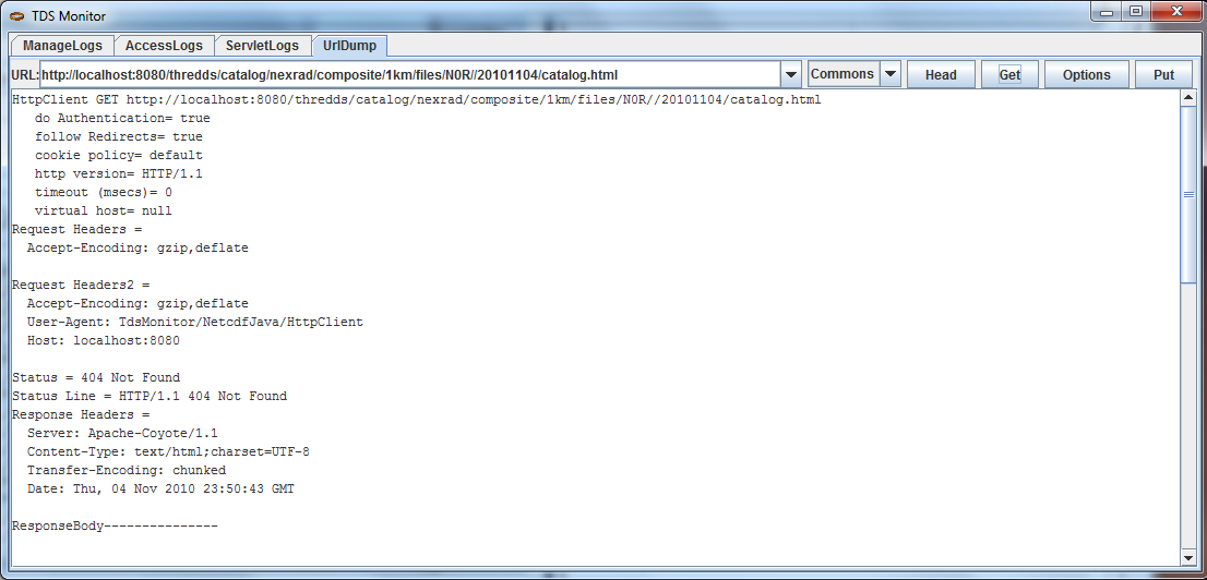URL Dump Panel
